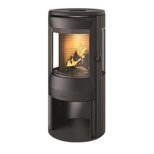 8 kW - Rdt: 76% - Foyer fonte - Bûches 40 cm - Neosen Plus 3 côtés vitrés - Raccordable - Acier anthracite - INVICTA