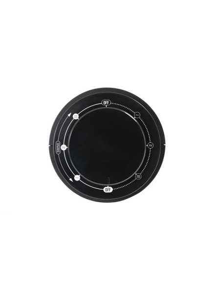 Ventilateur compact de table oscillant, Boitier diffuseur d'arômes à clipper, Finitions premiums avec effet touché mate, - EWT