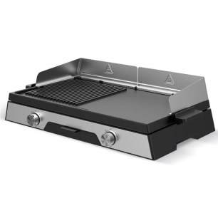 plancha gril - duo 2200 - planchaduo2200 - kitchenchef