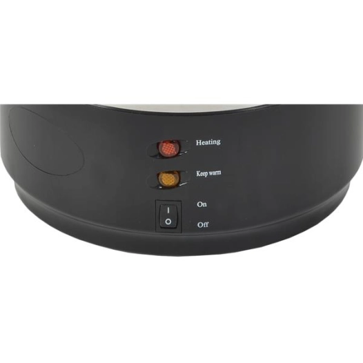 Percolateur à café professionnel - 15 Litres - 2 systèmes de chauffe dont maintien au chaud - Cuve inox - Niveau de liqu - KITCH