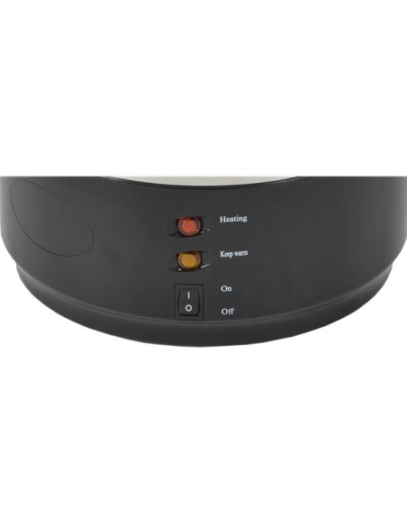 Percolateur à café professionnel - 15 Litres - 2 systèmes de chauffe dont maintien au chaud - Cuve inox - Niveau de liqu - KITCH