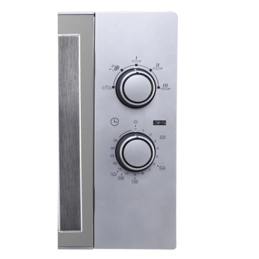 26 L 900 W-Mécanique-Minuterie-5 allures-Cavité Enamélite-Porte miroir-Silver - BRANDT