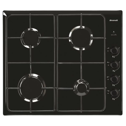 brandt table de cuisson gaz bpe6410b - brandt