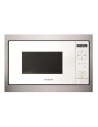 26 L 900 W-Electronique-Minuterie 60 min-Cavité inox-Niche H 38 cm-Avec kit encast.-Blanc - BRANDT