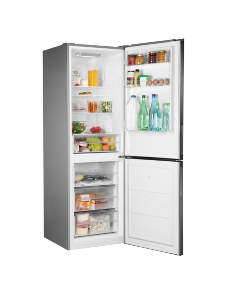 brandt réfrigérateur combiné bfc8562nx - brandt