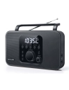 Radio portable, - Tuner PLL AM / FM - 20 présélections - Fonction radio-réveil - Prise casque et auxiliaire - Alimentati - MUSE