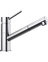 MITIGEUR, MONOTROU AVEC BEC TUBE ORIENTABLE, BLANCO KANO-S, AVEC DOUCHETTE,COULEUR CHROME, GARANTIE 2 ANS, - BLANCO