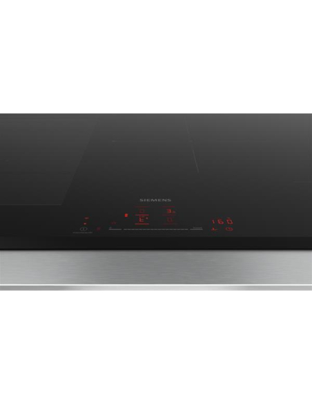 INDUCTION - 4 zones dt 1 Flex - FlexMotion - Cook/H Connect - Frying Sensor Pro - TouchSlider - L 80 cm - Noir - SIEMENS