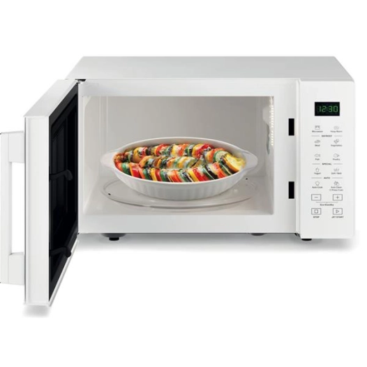 25 L 900 W - Electronique - Cook 25 - 7 recettes Auto - Yaourt - Cavité peinte - Blanc - WHIRLPOOL