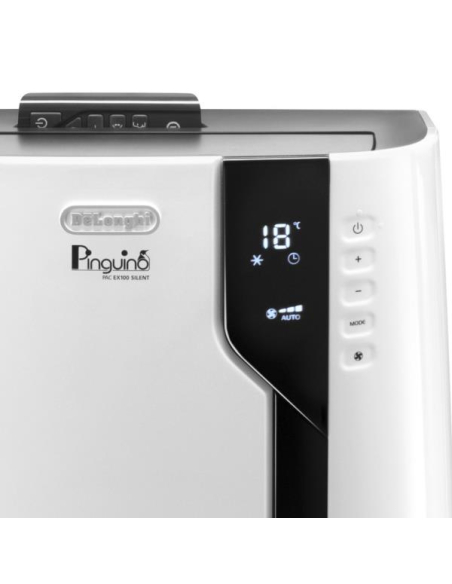 Clim-2500W-10000BTU/h- ClassA++ - EER3,6-gaz R290-49 à 64dB(A)-panel LED - DELONGHI