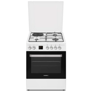 rosieres cuisinière mixte rge660cmw/e - rosieres