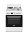 rosieres cuisinière mixte rge660cmw/e - rosieres
