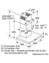 580 m3-4 vitesses-Cdes TouchControl-Filtres métal-L 60 cm-Eclairage LED-Décor Box-Inox - BOSCH
