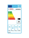 360 m3-3 vitesses-Cdes mécaniques - 2 filtres aluminium-L 60 cm-LED-Décor Trapèze-Inox - BOSCH