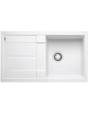 BLANCOMETRA 5 S-1 cuve + egouttoir-860 x 500-Silgranit blanc - BLANCO