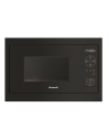 26 L 900 W-Electronique-Minuterie 60 min-Cavité inox-Niche H 38 cm-Avec kit encast.-Noir - BRANDT