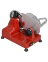 Trancheuse Pro - 110 W - Moteur asynchrone - Lame 19,5 cm inox - Coupe réglable de 0 à 1,5 cm-Rouge - KITCHENCHEF