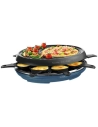 RACLETTE 8 PERS COLORMANIA GRILL CREPE BLEU ACIER - TEFAL
