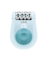 Epilateur Fashion - Secteur - Têtes rasage - Billes massage - Compact - Bleu - CALOR