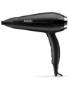 Sèche-cheveux Turbo Smooth -2200 W-6 vit./T°+ Air frais-Concent. 13 mm-Diffuseur 15cm-Noir - BABYLISS