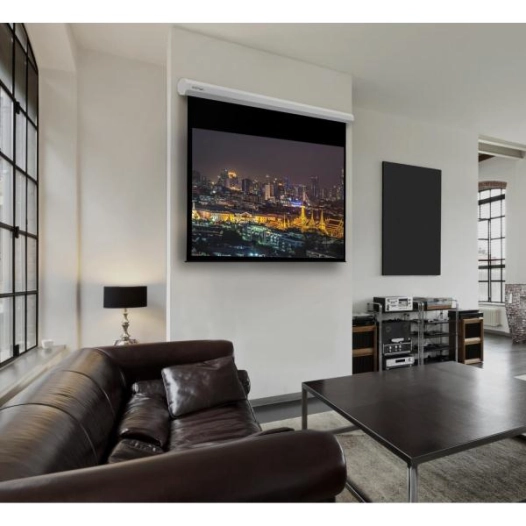 Ecran vidéoprojection INSTAAL MOT SCREEN 200C 16/9 WITH REM CONTROL B DROP30CM ALU TUB - INSTALL