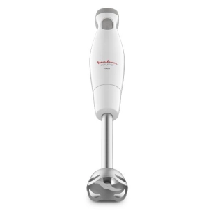 Mixeur Easychef-450 W-Pied détachable métal-2 vitesses-Blanc gris - MOULINEX