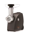 Hachoir à viande HV4 Meat mincer-2000W-2,3 kg/min-2 grilles-3 cônes-Noir - MOULINEX
