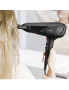 Sèche-cheveux Studio Dry -2200 W-6 T°/vit-Air frais-Concentrateur-Noir rose - CALOR