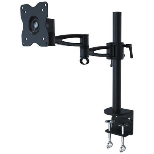 Support moniteur de bureau inclinable et orientable - 1 bras - ERARD