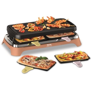 tefal raclette / gril / plancha 8 personnes - food & co - re651jf0 - tefal
