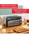 tefal grille-pain et mini-four - toast'n grill - tl600830 - tefal