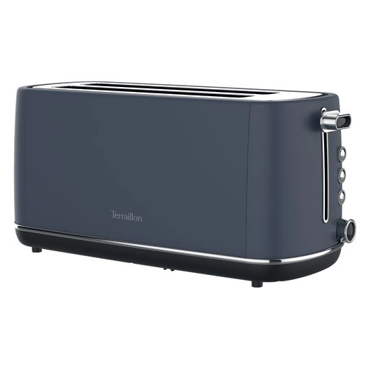 terraillon grille-pain long 2 fentes - new moon - 15438 - terraillon