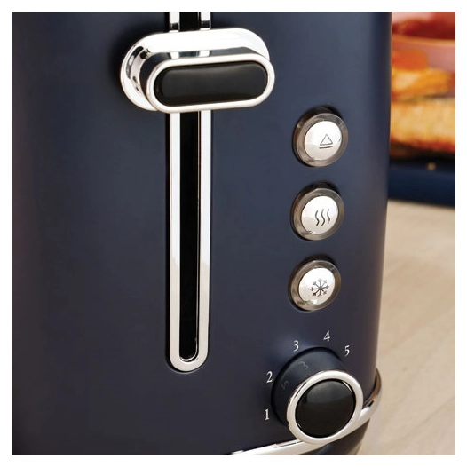 terraillon grille-pain toaster 2 fentes - new moon - 15437 - terraillon