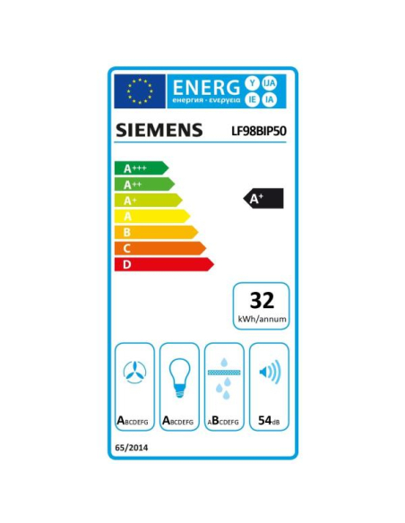 ILOT - 754 m3 - Cdes TouchControl - Filtre métal - Eclairage LED - Box - 90 cm - Inox - SIEMENS