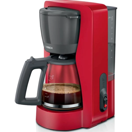bosch cafetière filtre 10/15 tasses rouge mat - mymoment - tka2m114 - bosch