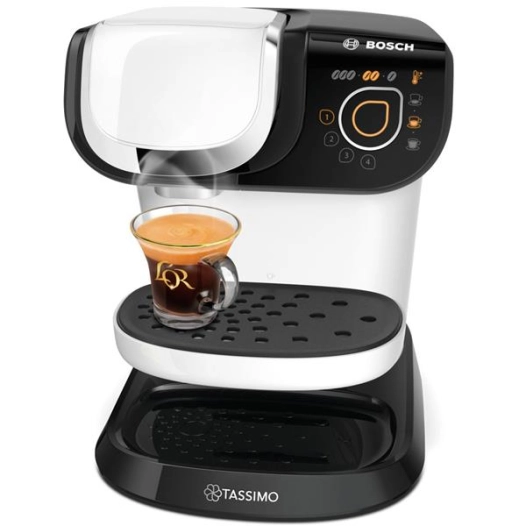 Tassimo My Way 2-Machine multi-boissons-1300 W-Memo 4 profils-3 intensités et 3 t°-Blanc - BOSCH