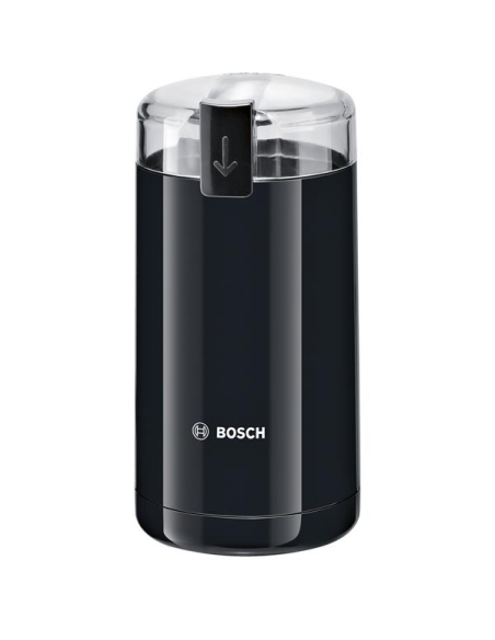Moulin à café-180 W-Capacité 75 gr-Couvercle de sécurité pour la mise en marche-Noir - BOSCH