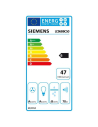 619 m3 - 3 vitesses - Cdes par boutons - Eclairage LED - L 90 cm - Déco box - Inox - SIEMENS