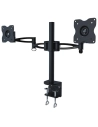 Double support moniteur de bureau 2 bras articulés - ERARD