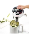 Blender Easy Soup-1000 W-Bol inox poli 1,2 L-4 programmes-Blanc silver - MOULINEX