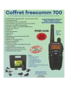 TXMS770 - COFFRET DE 2 TALKIES WALKIES STABO SET FREECOMM 700 - PRESIDENT ELECTRONICS