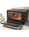 Mini four mécanique 60 L MF-2200 W-Chaleur tournante-Gril-TH-Minuterie-TB-Noir - BRANDT