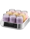 Yaourtière automatique-9 pots en verre à couvercle vissant personnalisable-Prog. 15 h-Bandeau alu - LAGRANGE