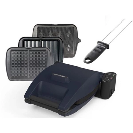 lagrange gaufrier / croque + pic à gaufre - premium - lagrange