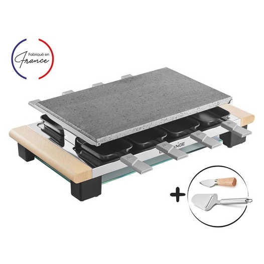 lagrange appareil à raclette & pierre 8 personnes - élégance - 399012 - lagrange