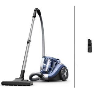Compact Power XXL-900 W -75 dB -Bac poussière 2,5 L -Brosse standard-Noir bleu - ROWENTA