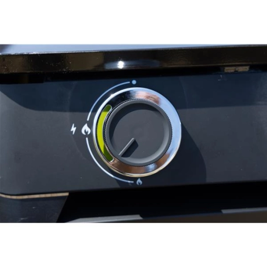 Dune 60 - 2 brûleurs 4000 W-Plaque fonte émaillée - L56,5 x P36,5 cm - COOK IN GARDEN