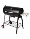 6 Barbecue charbon Michigan - Cuve 72 x 37 cm - Capot avec thermomètre - Chariot - SOMAGIC