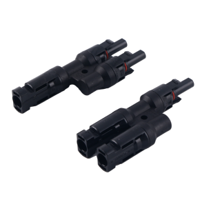 Paire de splitters connecteurs solaires rapides type T