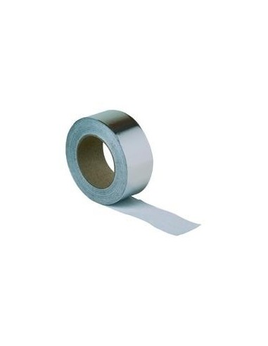 Bande adhésive ruban aluminium pour gaine vmc 10mx50mm - EUROCEL